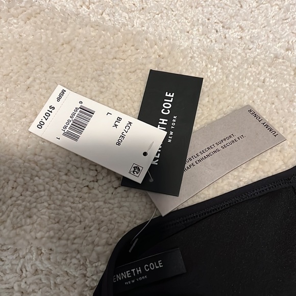 Kenneth Cole one piece swimsuit in black - Picture 5 of 5